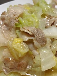 ごま油香る!豚バラ白菜-レシピのメイン写真