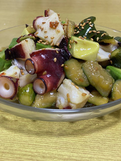 中華風ピリ辛キュウリからのセビーチェ風-レシピのメイン写真