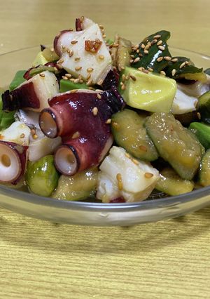 中華風ピリ辛キュウリからのセビーチェ風-レシピのメイン写真
