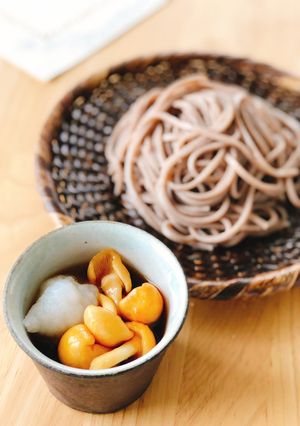【卯月製麺】なめこおろし蕎麦-レシピのメイン写真