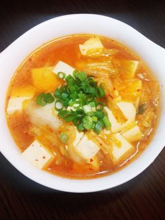 簡単☆ピリ辛キムチスープ-レシピのメイン写真