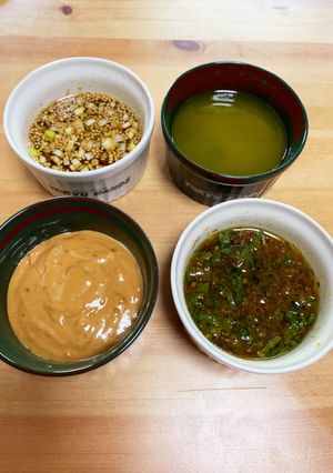 ドレッシング４種-レシピのメイン写真