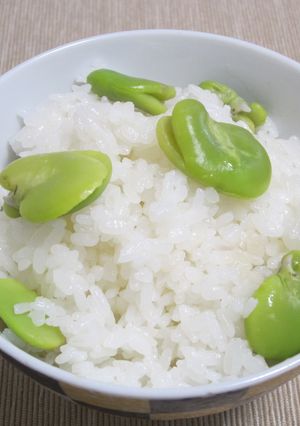 空豆ご飯-レシピのメイン写真