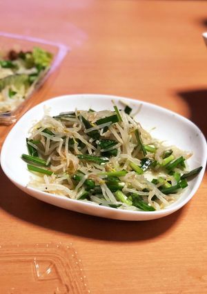 ニラとモヤシのナムル？-レシピのメイン写真