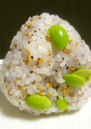 枝豆ゆかりおにぎり-レシピのメイン写真