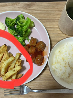 簡単すぎるフライドポテト-レシピのメイン写真