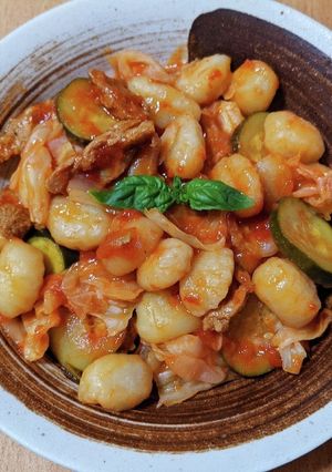 トマトソースポテトニョッキ252kcal-レシピのメイン写真