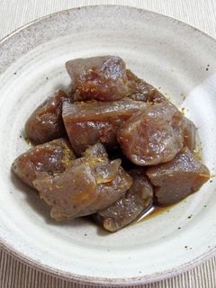 蒟蒻の甘辛煮-レシピのメイン写真