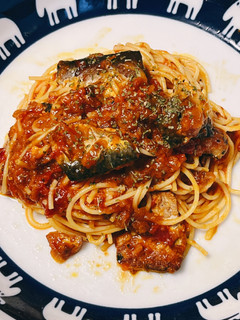 イワシとトマトのパスタ-レシピのメイン写真