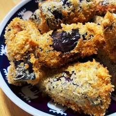 ナスとベーコンの挟み揚げ-レシピのメイン写真