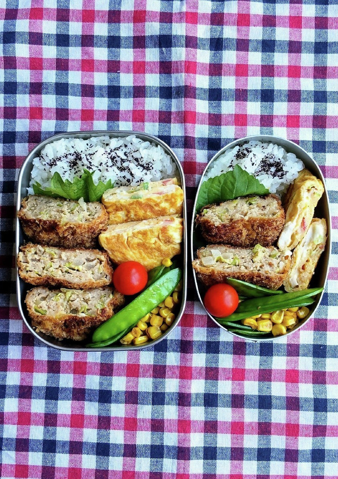 高校生 息子と娘のお弁当 38　-レシピのメイン写真