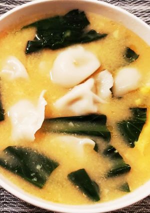 水餃子コムタン風スープ-レシピのメイン写真