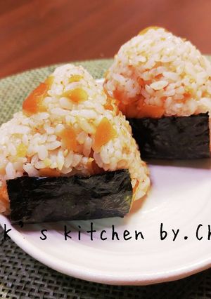 簡単☆新生姜の佃煮で　絶品おにぎり♪-レシピのメイン写真