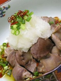 ★おろし砂肝ポン酢★-レシピのメイン写真