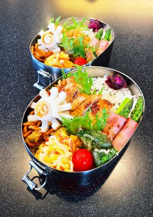 高校生弁当　鶏味噌漬　2022 5月20-レシピのメイン写真