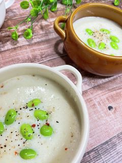 TOP10入り!薬膳●山芋豆乳スープ-レシピのメイン写真
