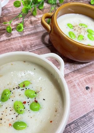 TOP10入り！薬膳●山芋豆乳スープ-レシピのメイン写真