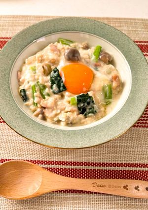 オートミールのリゾット－豆乳編－-レシピのメイン写真