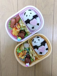 お弁当 双子 記録用⑤-レシピのメイン写真