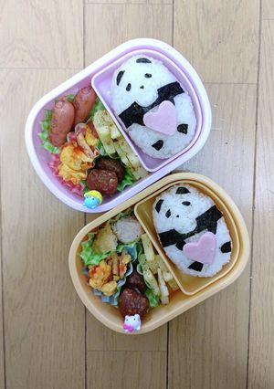 お弁当 双子 記録用⑤-レシピのメイン写真