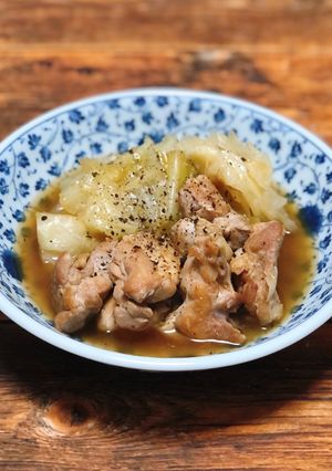 鶏肉とキャベツの煮浸し-レシピのメイン写真