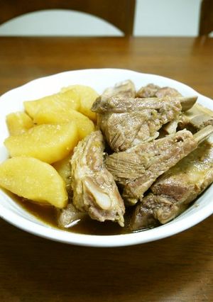 豚スペアリブと大根の煮物♪-レシピのメイン写真