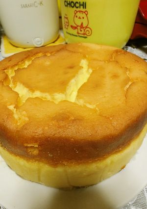 りくろーおじさん家のスフレチーズケーキ-レシピのメイン写真