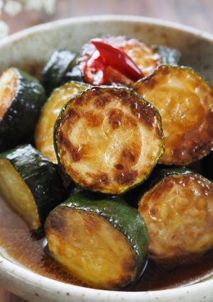 冷やしてもおいしい！ズッキーニの煮物-レシピのメイン写真