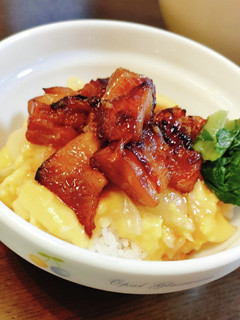 レンチンで!焼鳥の親子丼-レシピのメイン写真