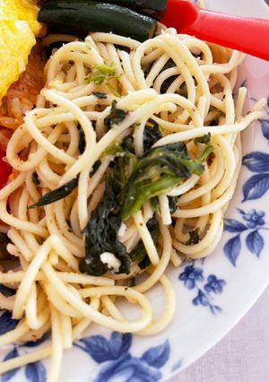フライパン1つで簡単に明太子パスタ-レシピのメイン写真