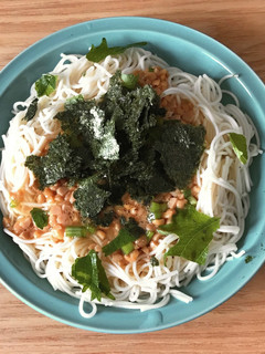 納豆そうめん-レシピのメイン写真