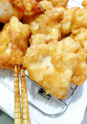 鶏むね肉で作る【チキンフリッター】-レシピのメイン写真