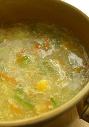 たっぷりお野菜の卵スープ-レシピのメイン写真