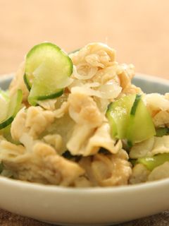 鶏皮中華和え-レシピのメイン写真