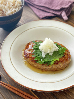 出汁たっぷり!やわらか和風ハンバーグ-レシピのメイン写真