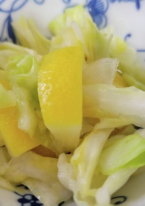 キャベツの酢レモン-レシピのメイン写真