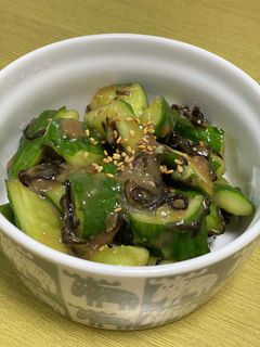 梅肉と塩昆布のキュウリあえ-レシピのメイン写真
