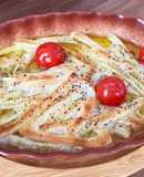 焼くだけ！チータラのオリーブオイル