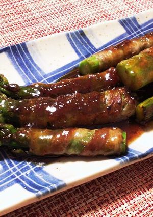 プルコギのタレでアスパラの肉巻き-レシピのメイン写真