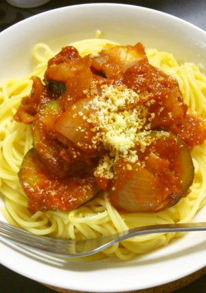 簡単ズッキーニのパスタ-レシピのメイン写真