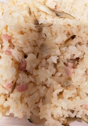 ごぼうとベーコンの炊込みごはん-レシピのメイン写真