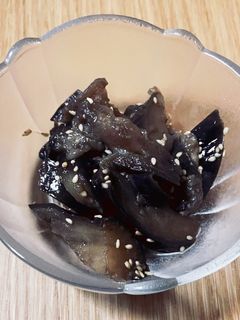簡単・レンチンナスの胡麻油煮浸し-レシピのメイン写真