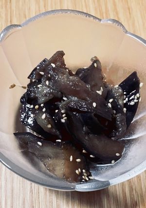 簡単・レンチンナスの胡麻油煮浸し-レシピのメイン写真