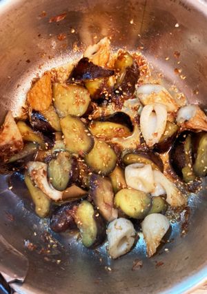 ナスとちくわの炒め煮-レシピのメイン写真