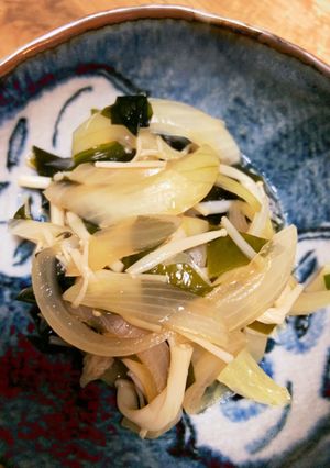 ちょー簡単！ゆで玉葱の海苔ポン酢和え-レシピのメイン写真