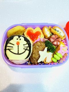 簡単キャラ弁 ドラえもん弁当-レシピのメイン写真