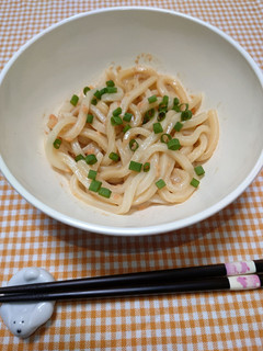 簡単☆お手軽鮭のバター醤油うどん♩-レシピのメイン写真