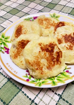 ポテトあつあつ　ホットなケーキ-レシピのメイン写真
