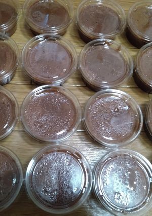 甘酸っぱい♡低糖質バオバブ生チョコプリン-レシピのメイン写真