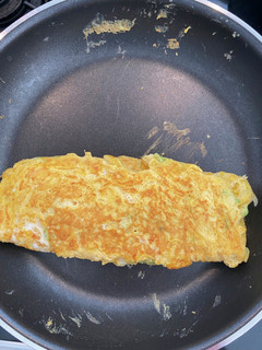 丸いフライパンで厚焼き玉子-レシピのメイン写真